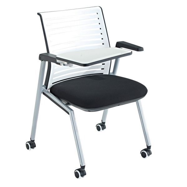 Conference Office Training Chair Multi Functional Removable With Wheels