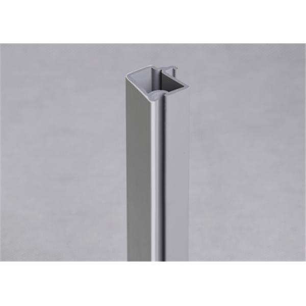 Single Glazing Bead Plastic Window Frames Extrusion Profiles ISO9001