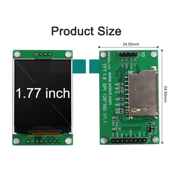 250 бит индикаторной панели MCU 8 Tft Lcd Nit