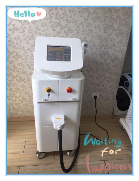Professional 808nm Diode Laser Hair Remover For Chest / Back / Bikini / Neck