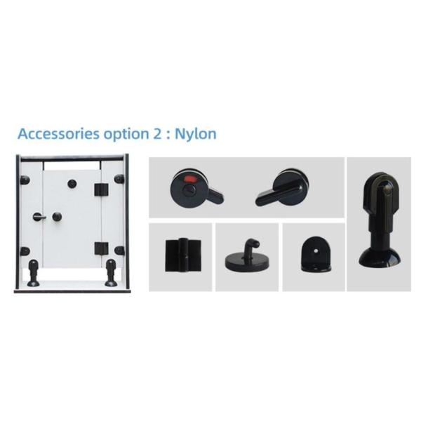 1220 X 2440mm Commercial Bathroom Stall Partitions 1510 X 2440mm