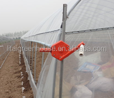Film Covered Galvanized Greenhouse for Stable Structure and Vegetable Cultivation