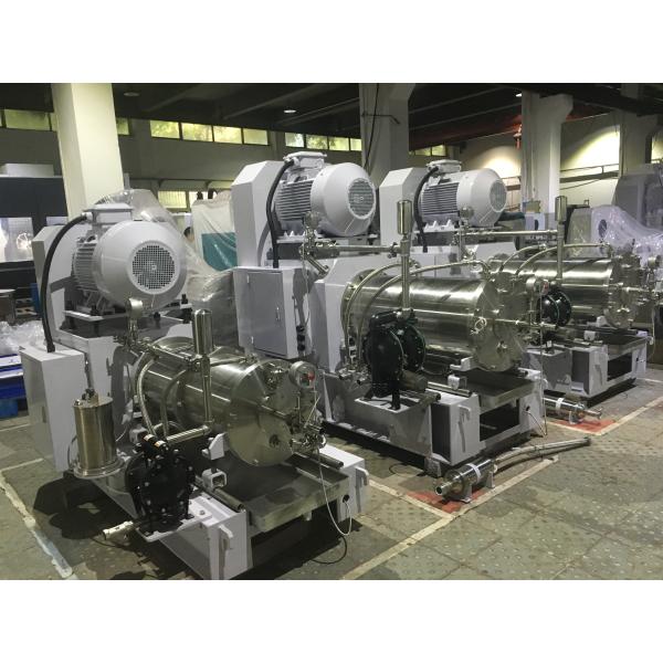 30L Disk Mill Machine 10um Horizontal Bead Mill Silicon Carbide Ceramics