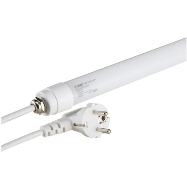 IP65 Waterproof T8 LED Tube Light 0.6M 1.2M 1.5M 10W 18W 24W AC95-265V 100-110Lm per watt PF>0.9 CRI>80 3 years warranty