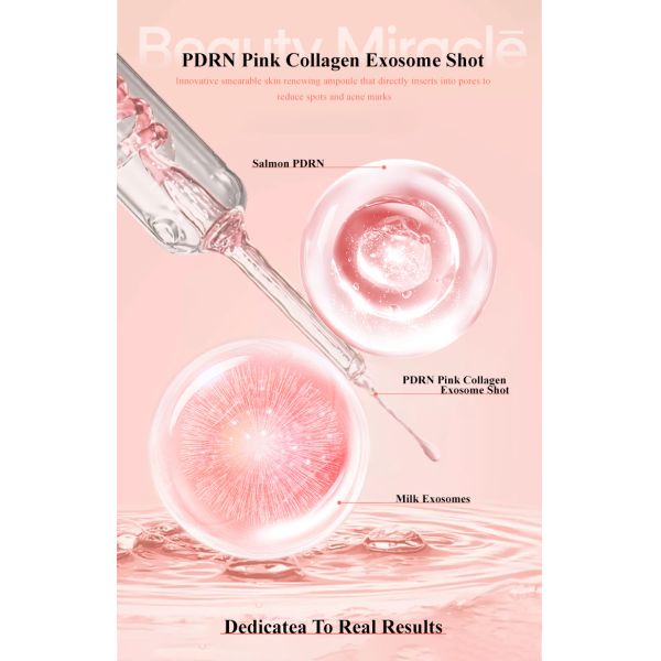 Custom Private Label Microneedling Needles Skin Care Microneedling Skincare Pdrn Peptide Salmon Dna Serum Face Lotion