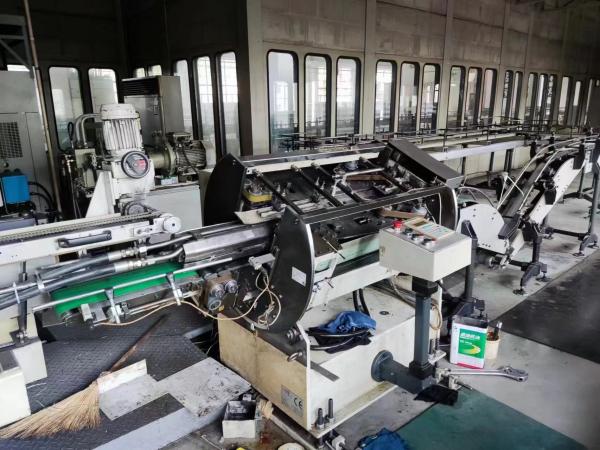 Linha de produção de lata de lata quadrada de 4L usada