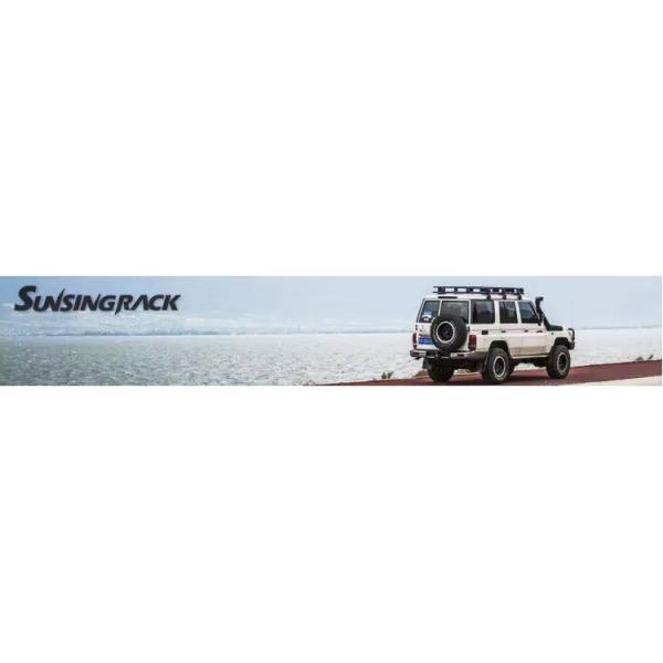 SunSingRACK 8207 Universal Aluminum Kayak Carrier Rack for Car Roof Mount with High Performance Durable and for SUV