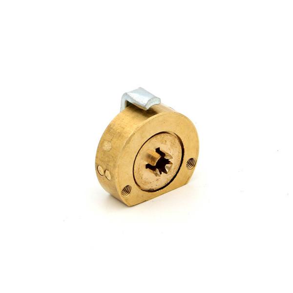 3M Brass Cross Key Lock , Oval Cylinde Key Security Lock Iron Keys