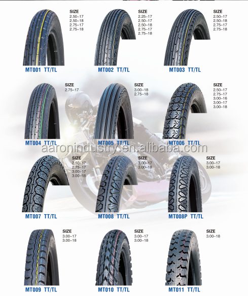 6pr/8pr Ply Rating OEM Acceptable Motorcycle Tire and Tube for Riding Experience