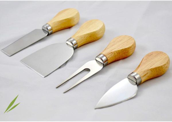 Food Level Multifunction Bamboo Cheese Cutting Board Large Square Shaped 13x13