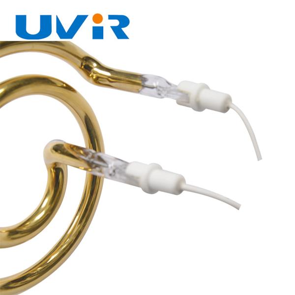 Gold-Plated Infrared Heating Element Tube 45-480V 150-6000W