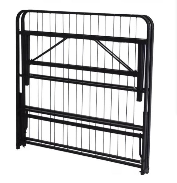 Space Saving Steel Foldable Bed Frame for Small Bedrooms and Apartments