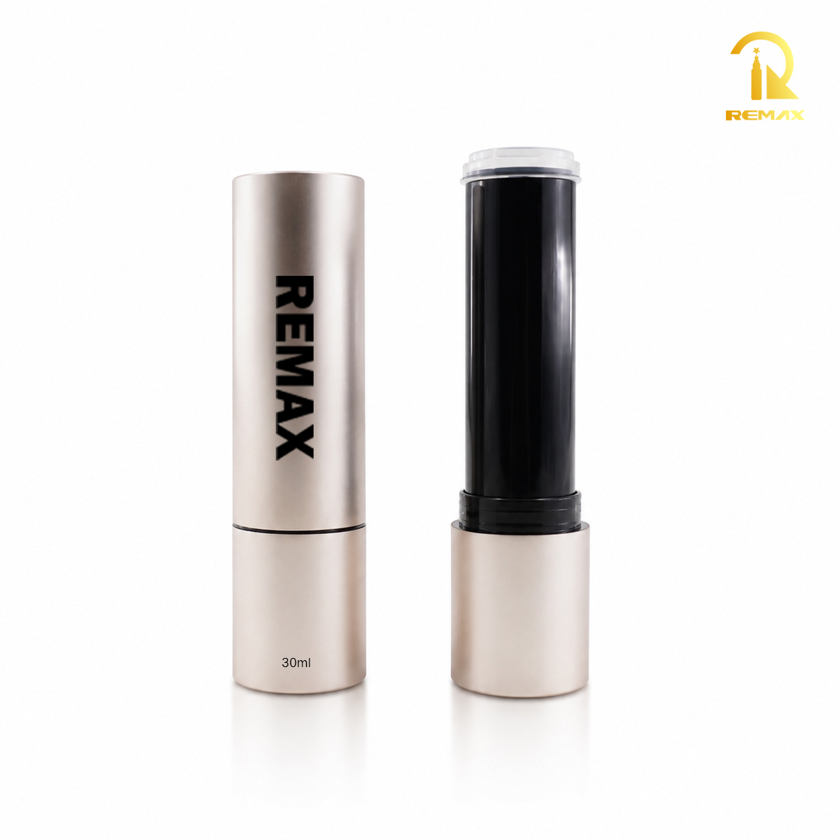 10g Aluminum Empty Lipstick Tube with Electroplated Surface for Beauty Products