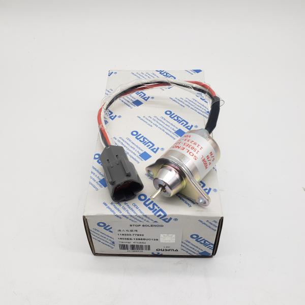 Électrovanne d'arrêt 119233-77932 1503ES-12S5SUC12S Pour Moteurs Yanmar Série 4TNE84