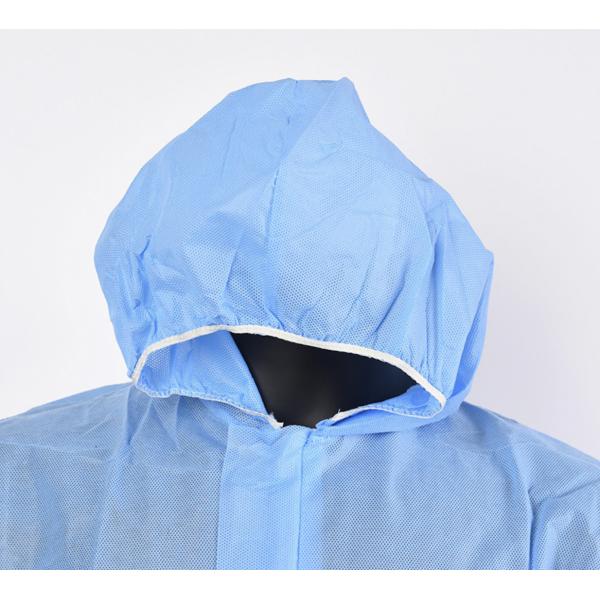 White List Factory Wholesale Price Affordable Industrial Use Clothing Chemical Coverall with Zipper and Custom Service
