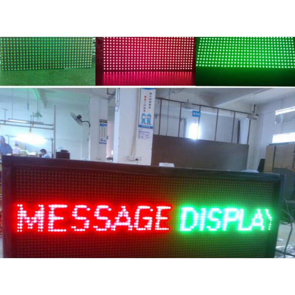 P5 Dual Colorled Scrolling LED Sign Electronic LED Moving Message Board