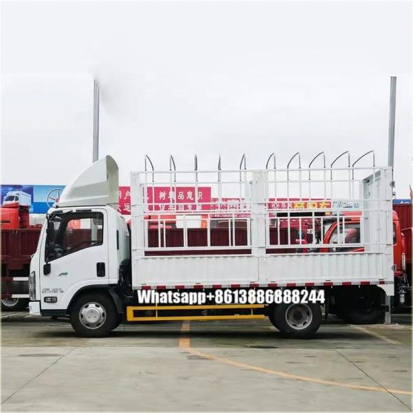 I SUZU 4*2  Single Row     High Column Truck Storage Truck  Animal Transporter