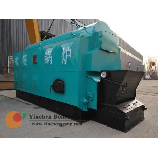 1-20 T/H Wood Biomass Fired Steam Boiler , Chain Grate Stoker Boiler