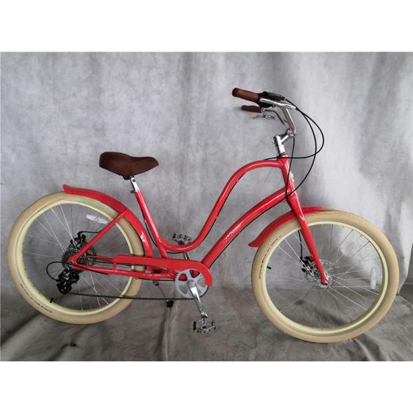 Ordinary Pedal Black Color Single Speed 26 Inch Custom Mens Beach Cruiser Bike for Adults Gross Weight 17kg