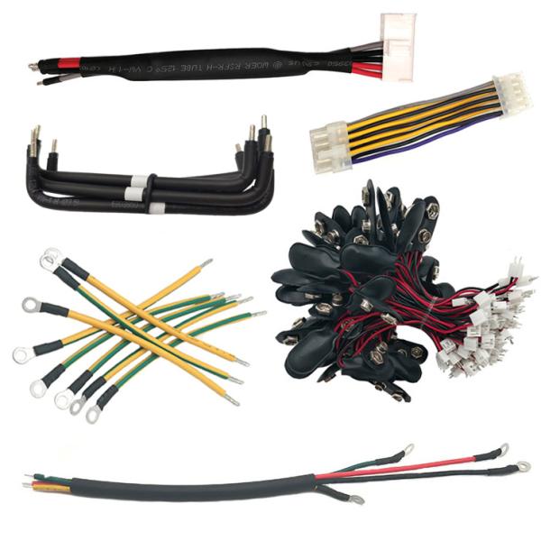 2 Pin-40 Pin RoHS Electric Wire Harness Silica PE PVC Insulation For LED And Automotive
