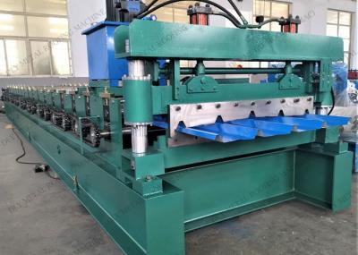 1250mm Corrugated Roof Panel Roll Forming Machine 10kw Metal Roof Machine