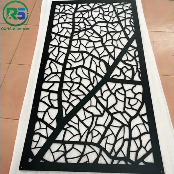 Ветви пудрят покрытую алюминиевую декоративную толщину 10MM экранов