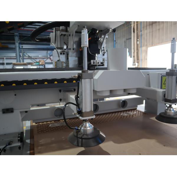 3 eixo de cinzeladura de madeira da porta dois da mobília da fatura de armário da máquina do router do Cnc da linha central