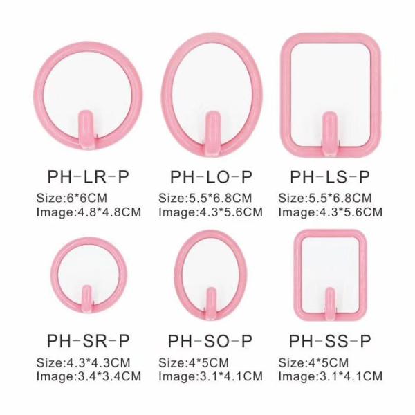 Sublimation Plastic Hanger Wall Mounted Hook For Sublimation Printing