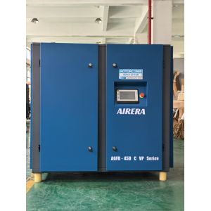 55KW Belt driven air-cooling oil inject screw compressor