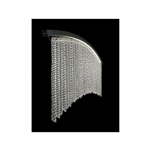 Distinctive Chandelier Custom Chandeliers With Beautiful Curve Shape