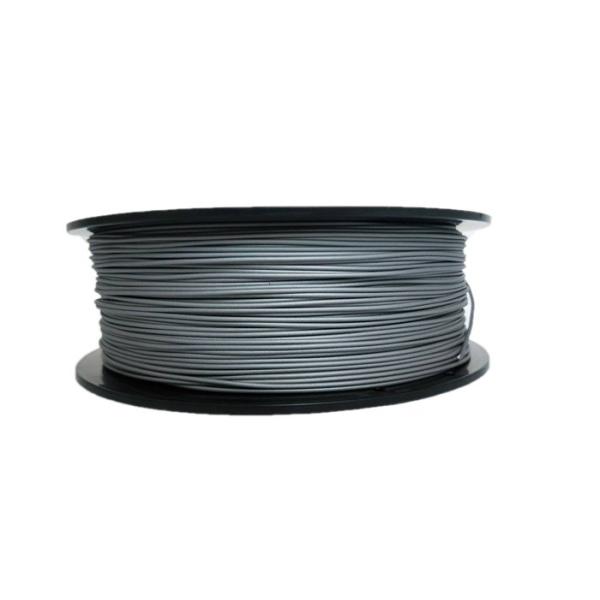 Fireproof Alluminum Metal Filled 3D Printer Filament / PLA Filament 1.75 Mm