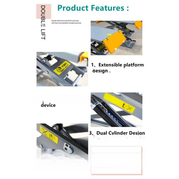 Lifting with CAR REPAIR MAINTANCE LIFTING 3.5T Surface Mounted Hydraulic Automotive Scissor Lift