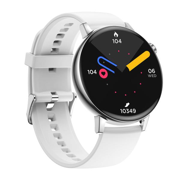Round Ip68 Water Resistant Smart Watch With 1.44 Inch Full Touch Screen