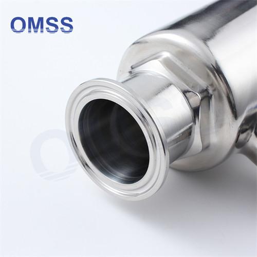 1/2-12 Ball Sanitary Valve Clamped Stainless Steel Ball Npt Valve For Beverage