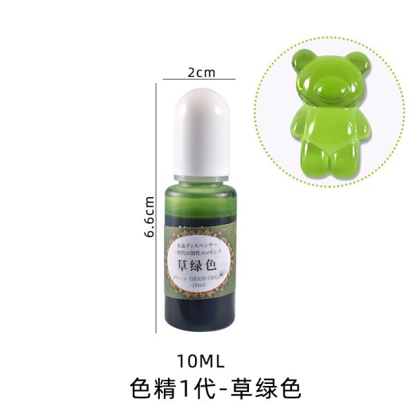 DIY crystal dropper pigment ink transparent colorant UV resin adhesive paste material