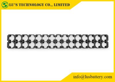 OEM preto do suporte da bateria UL94V-0 DIY 2P 30P do PC 18650 do ABS