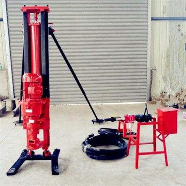 Gas Electric Linkage Impact Rotary Rock DTH Drilling Rig Slope Support Blasting Hole