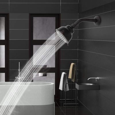 5 cabeça de chuveiro da precipitação do pulverizador 4inch no Showerhead fixado na parede de bronze