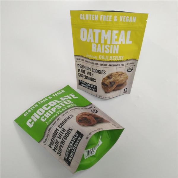 Plastic Stand Up  Packaging Bags Printed 1 Gallon Food Grade