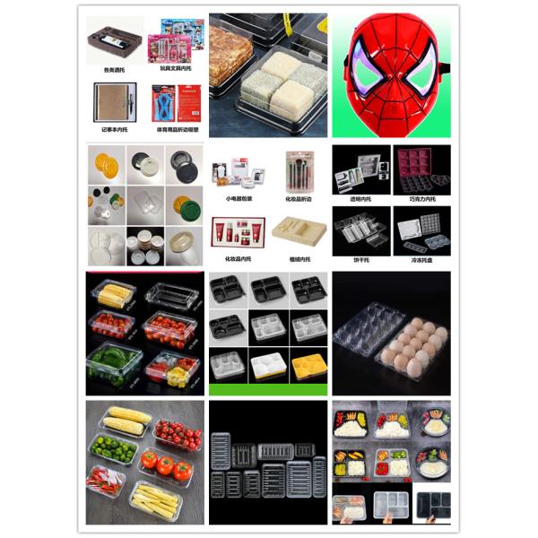 Pet Blister Machine à former le vide en plastique Bureau