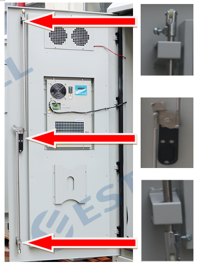 Гальванизированное стальное на открытом воздухе Анти--похищение приложений радиотехнической аппаратуры водоустойчивое