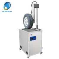 Rapide enlevez la poussière avec la machine visuelle de nettoyage ultrasonique de pneu de pneu de retour