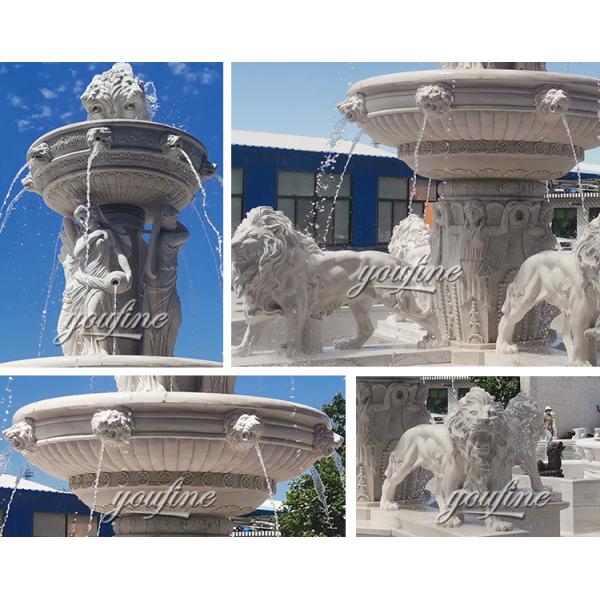 Modern Architectural Decor Simple Marble Dubai Fountain