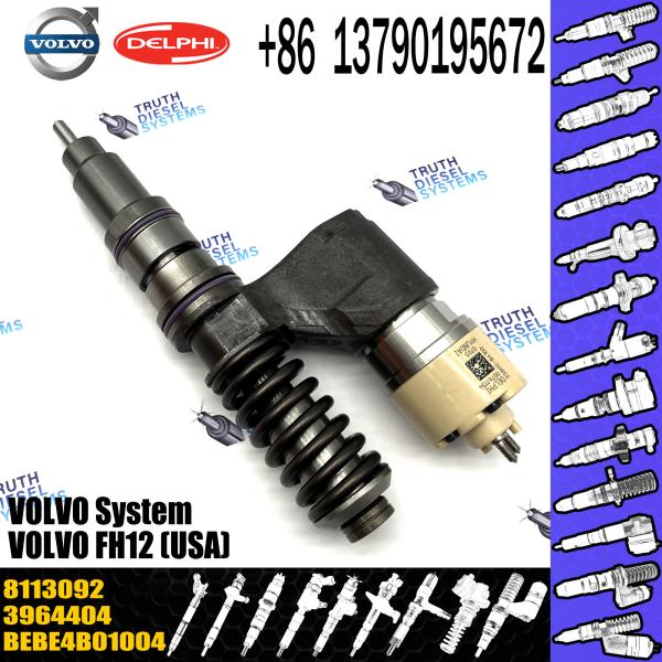 High Quality Diesel Fuel Electronic Unit Injector BEBE4B01004 For FH12 3964404 8113092  VOL FH12 (USA)