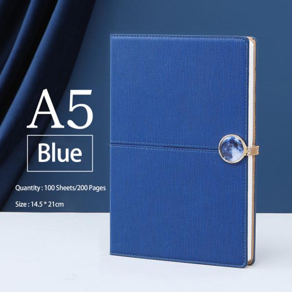 High End Minimalist Leather Notebook Set With Smart Insulated Tumbler Metal U Disk