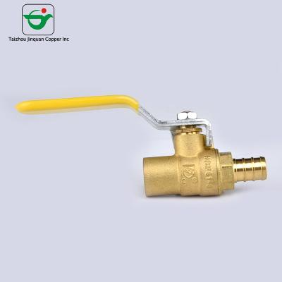Manual padrão de NSF61 NSF372 válvula de bola suada 2 polegadas