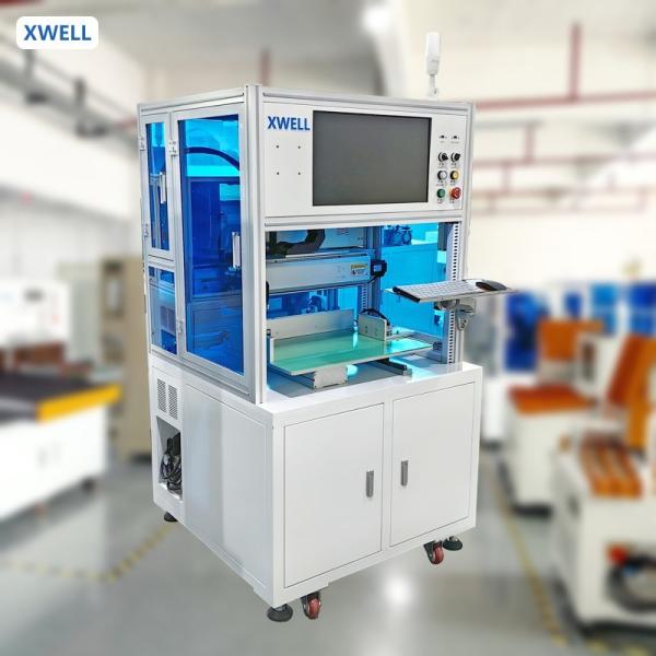 XW-ADW Automatic Double Side Battery Spot Welding Machine 8000A Rotatable Welding Head Tilted Spot PC Control