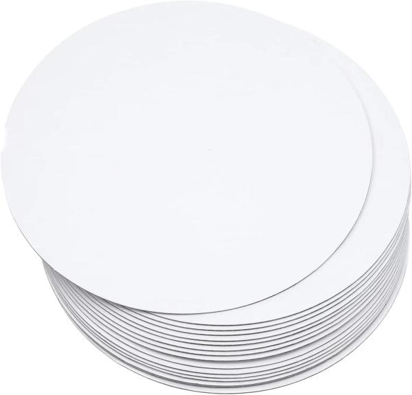 OEM Custom Round Cake Boards Cake Cardboard Base Glossy Or Matte Lamination