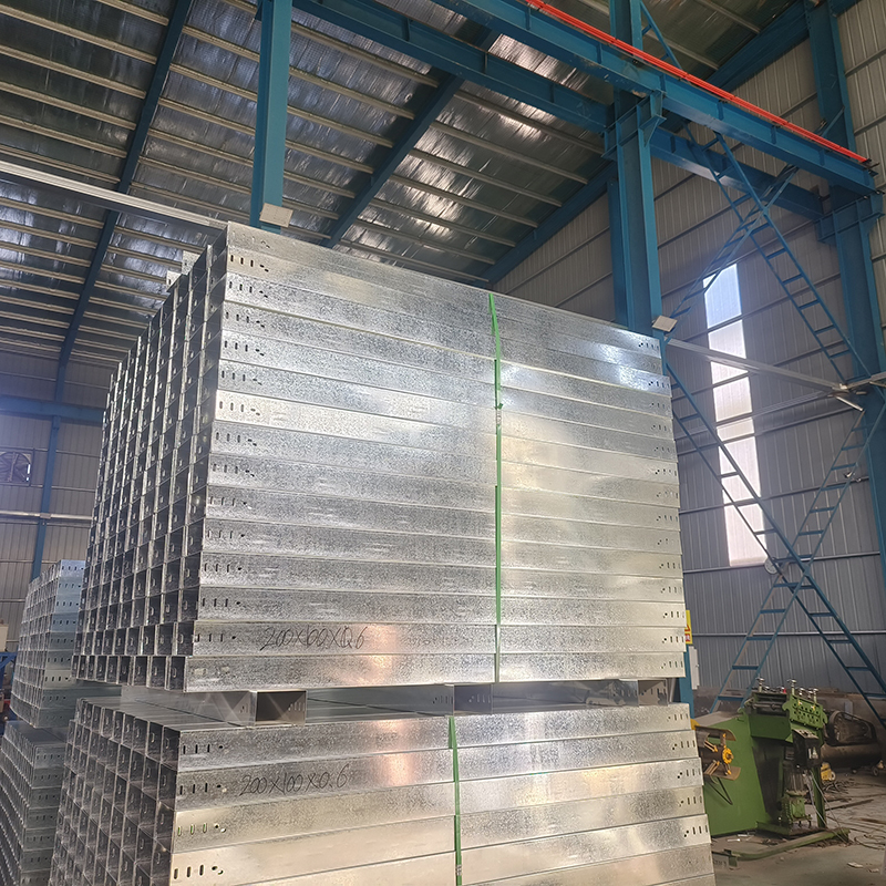 Salt Fog Resistant Slotted Cable Tray Coastal Marine Cable Support Structure