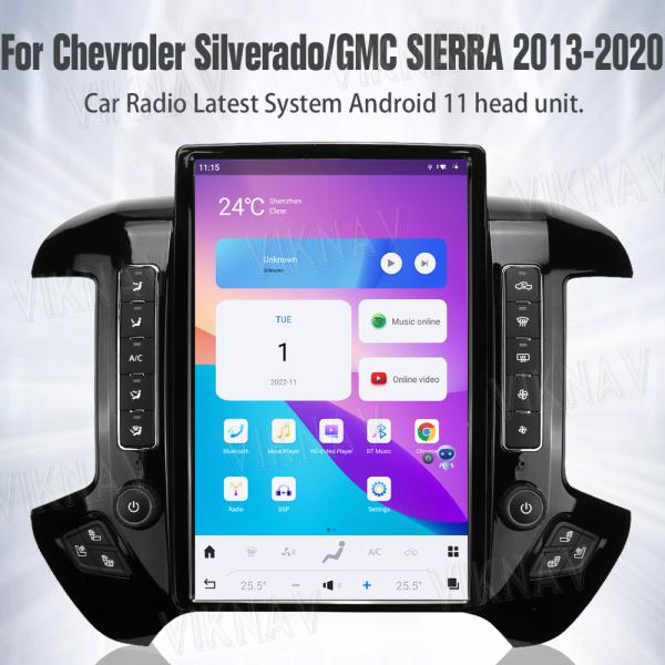 Unidad principal del coche de Android de las multimedias para Chevroler Silverado/GMC SIERRA 2013-2020